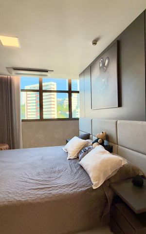 Apartamento à venda com 77m², 1 quarto e 2 vagas
