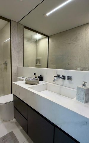 Apartamento à venda com 77m², 1 quarto e 2 vagas