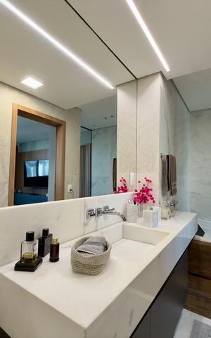 Apartamento à venda com 77m², 1 quarto e 2 vagas