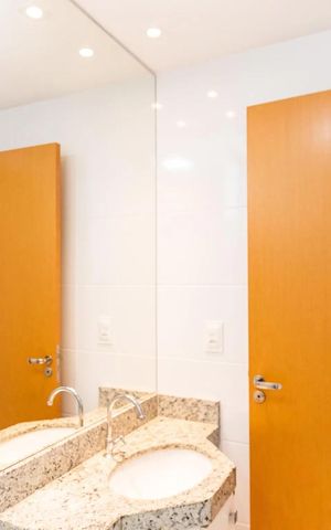 Apartamento para alugar com 67m², 2 quartos e 2 vagas Apartamento para alugar com 67m², 2 quartos e 2 vagasBanheiro Social