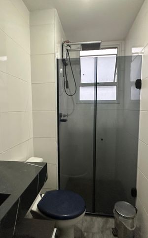 Apartamento para alugar com 45m², 2 quartos e 1 vaga Apartamento para alugar com 45m², 2 quartos e 1 vagaBanheiro Social