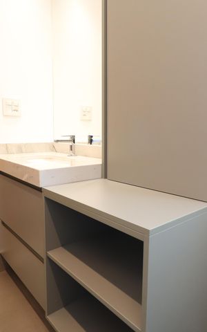 Apartamento para alugar com 103m², 3 quartos e 2 vagasBanheiro do Quarto 1 e 2
