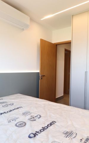 Apartamento para alugar com 103m², 3 quartos e 2 vagasQuarto 2 - Suíte