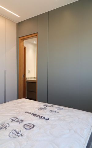 Apartamento para alugar com 103m², 3 quartos e 2 vagasQuarto 2 - Suíte