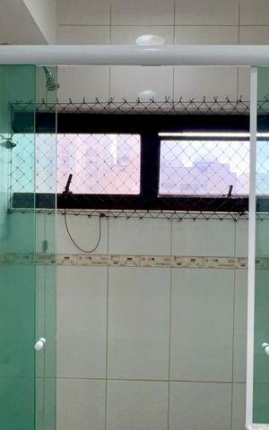 Apartamento para alugar com 53m², 1 quarto e 1 vaga Apartamento para alugar com 53m², 1 quarto e 1 vagaBanheiro da Suíte