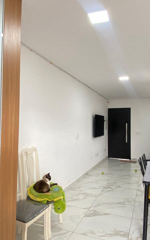 Casa à venda com 127m², 2 quartos e 2 vagas Casa à venda com 127m², 2 quartos e 2 vagasSala - Cozinha