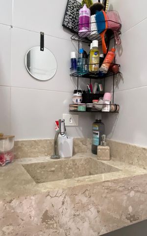 Casa à venda com 127m², 2 quartos e 2 vagas Casa à venda com 127m², 2 quartos e 2 vagasBanheiro da Suíte 1