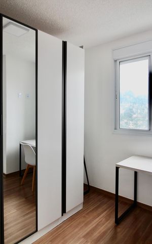 Apartamento para alugar com 40m², 2 quartos e sem vaga Apartamento para alugar com 40m², 2 quartos e sem vagaQuarto 2