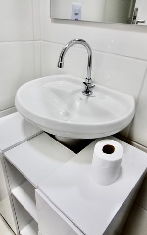 Apartamento para alugar com 40m², 2 quartos e sem vaga Apartamento para alugar com 40m², 2 quartos e sem vagaBanheiro 1