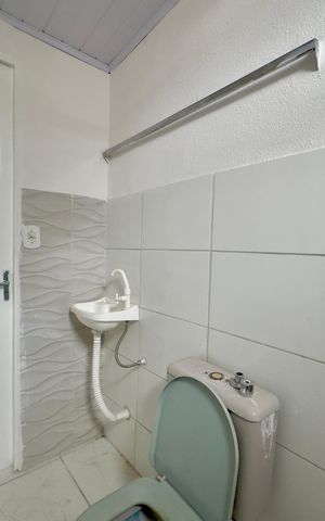 Casa para alugar com 28m², 1 quarto e sem vaga Casa para alugar com 28m², 1 quarto e sem vagaBanheiro