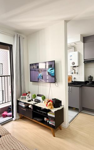 Apartamento à venda com 37m², 2 quartos e sem vaga Apartamento à venda com 37m², 2 quartos e sem vagaSala