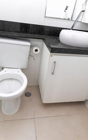 Apartamento para alugar com 55m², 2 quartos e 1 vagaBanheiro da Suíte