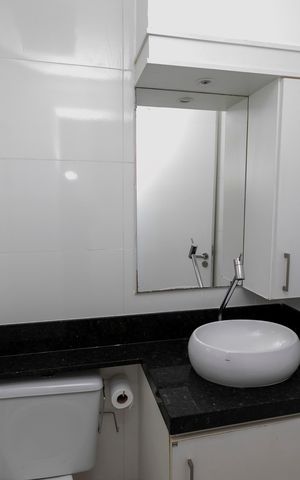 Apartamento para alugar com 55m², 2 quartos e 1 vagaBanheiro da Suíte