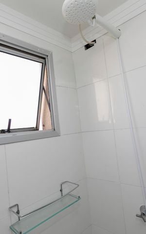 Apartamento para alugar com 55m², 2 quartos e 1 vagaBanheiro da Suíte