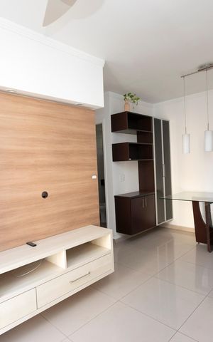 Apartamento para alugar com 55m², 2 quartos e 1 vagaSala