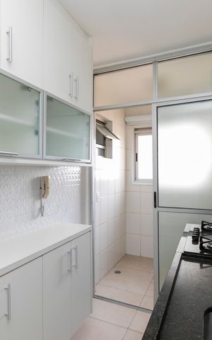 Apartamento para alugar com 55m², 2 quartos e 1 vagaCozinha