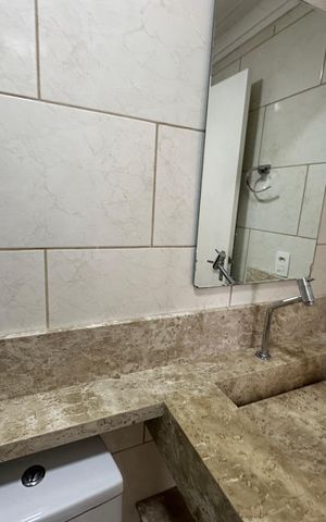 Apartamento à venda com 54m², 2 quartos e sem vaga Apartamento à venda com 54m², 2 quartos e sem vagaBanheiro