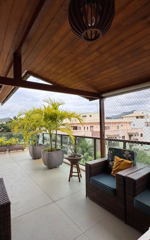 Apartamento à venda com 176m², 3 quartos e 2 vagasVaranda