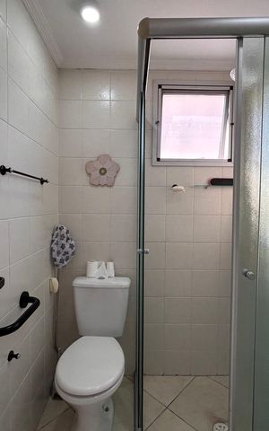 Apartamento para alugar com 50m², 2 quartos e 1 vaga Apartamento para alugar com 50m², 2 quartos e 1 vagaBanheiro