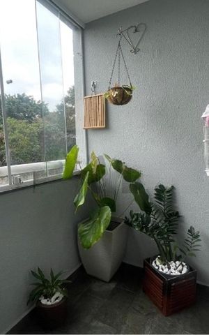 Apartamento para alugar com 65m², 3 quartos e 1 vaga Apartamento para alugar com 65m², 3 quartos e 1 vagaVaranda