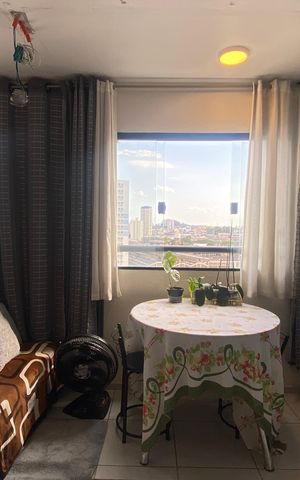 Studio à venda com 24m², 1 quarto e sem vagaSala - Quarto