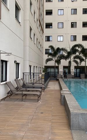Studio à venda com 24m², 1 quarto e sem vagaÁrea comum - Piscina - Sauna