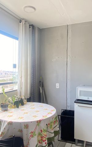Studio à venda com 24m², 1 quarto e sem vagaSala - Quarto