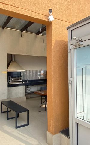 Studio à venda com 24m², 1 quarto e sem vagaÁrea comum - Churrasqueira
