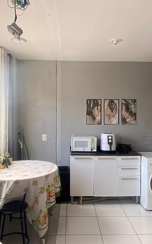 Studio à venda com 24m², 1 quarto e sem vagaSala - Quarto