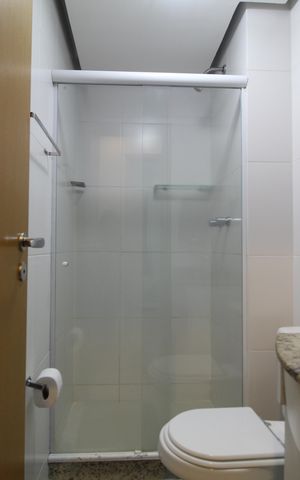 Apartamento à venda com 77m², 3 quartos e 1 vagaBanheiro Social