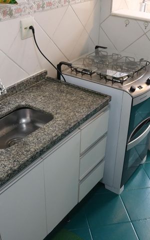 Apartamento à venda com 92m², 3 quartos e 1 vagaCozinha e Área de Serviço
