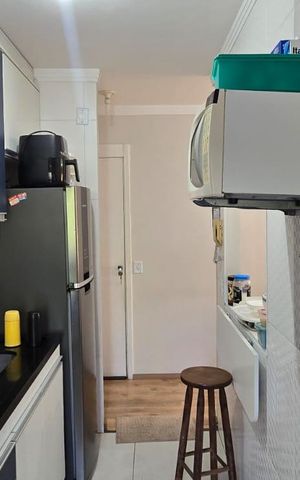 Apartamento para alugar com 45m², 2 quartos e sem vaga Apartamento para alugar com 45m², 2 quartos e sem vagaCozinha e Área de Serviço