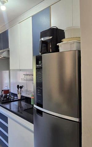 Apartamento para alugar com 45m², 2 quartos e sem vaga Apartamento para alugar com 45m², 2 quartos e sem vagaCozinha e Área de Serviço