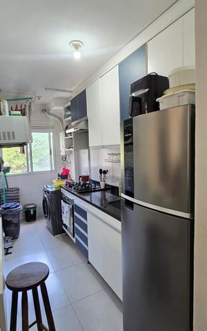 Apartamento para alugar com 45m², 2 quartos e sem vaga Apartamento para alugar com 45m², 2 quartos e sem vagaCozinha e Área de Serviço