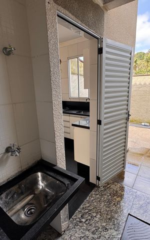 Casa de condomínio para alugar com 65m², 2 quartos e 1 vaga