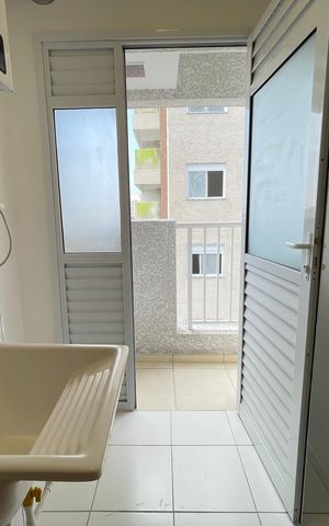 Apartamento para alugar com 38m², 2 quartos e sem vaga Apartamento para alugar com 38m², 2 quartos e sem vagaCozinha e Área de Serviço