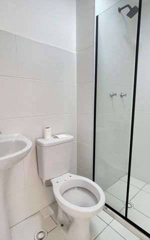 Apartamento para alugar com 38m², 2 quartos e sem vaga Apartamento para alugar com 38m², 2 quartos e sem vagaBanheiro