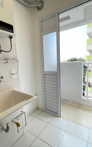 Apartamento para alugar com 38m², 2 quartos e sem vaga Apartamento para alugar com 38m², 2 quartos e sem vagaCozinha e Área de Serviço