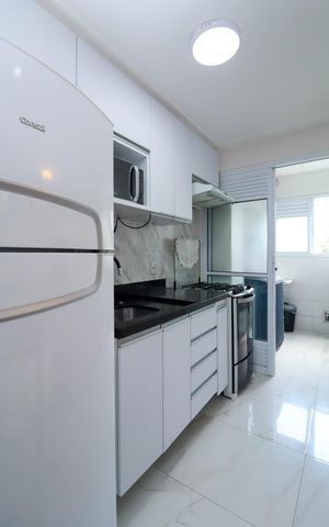 Apartamento à venda com 57m², 2 quartos e 1 vagaCozinha