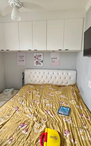 Apartamento para alugar com 44m², 2 quartos e 1 vagaQuarto 1