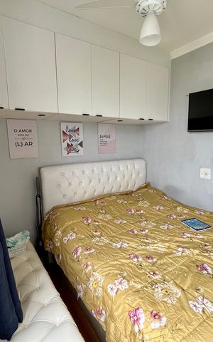Apartamento para alugar com 44m², 2 quartos e 1 vagaQuarto 1