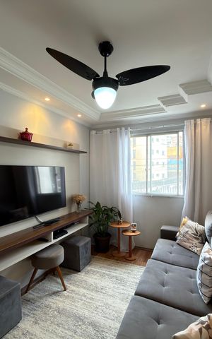 Apartamento à venda com 55m², 2 quartos e 1 vaga Apartamento à venda com 55m², 2 quartos e 1 vagaSala