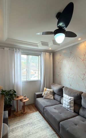 Apartamento à venda com 55m², 2 quartos e 1 vaga Apartamento à venda com 55m², 2 quartos e 1 vagaSala