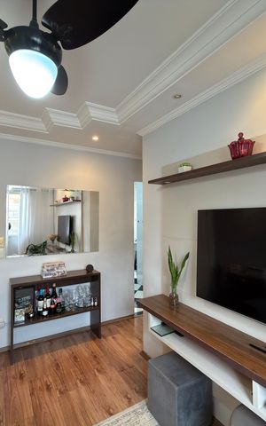 Apartamento à venda com 55m², 2 quartos e 1 vaga Apartamento à venda com 55m², 2 quartos e 1 vagaSala