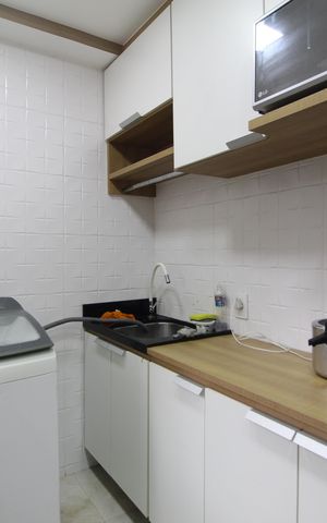 Apartamento para alugar com 45m², 2 quartos e 1 vagaCozinha e Área de Serviço