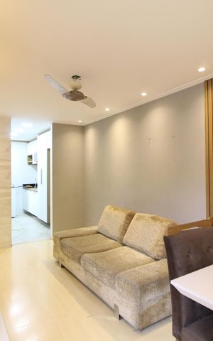 Apartamento para alugar com 45m², 2 quartos e 1 vagaSala