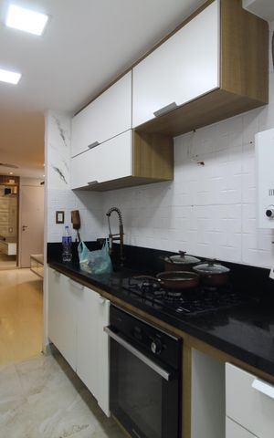 Apartamento para alugar com 45m², 2 quartos e 1 vagaCozinha e Área de Serviço