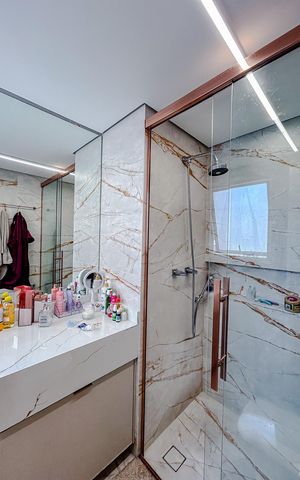 Apartamento à venda com 109m², 3 quartos e 2 vagasBanheiro da Suíte 2
