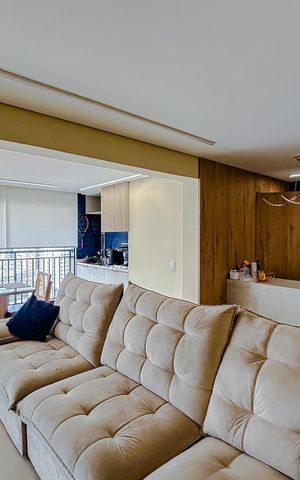 Apartamento à venda com 109m², 3 quartos e 2 vagasSala