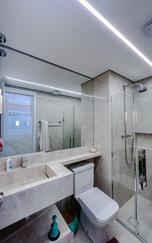 Apartamento à venda com 109m², 3 quartos e 2 vagasBanheiro da Suíte 3